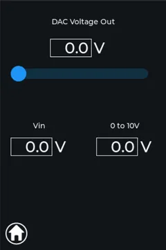 TapCAN demo analog screen