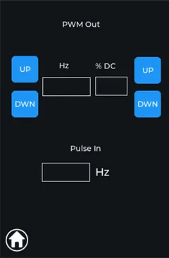 TapCAN demo pulse screen